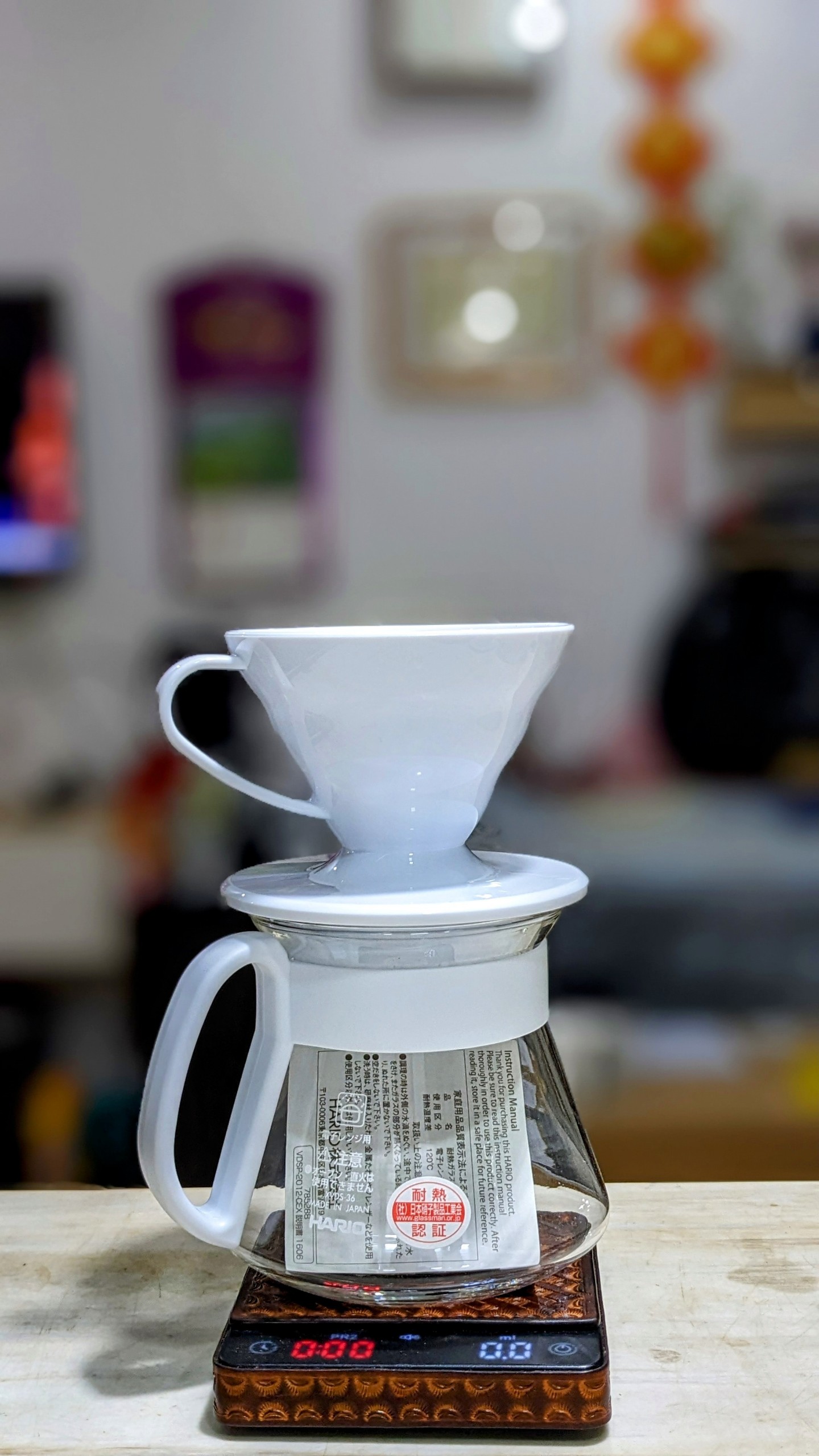 Bộ pha cà phê drip hario v60 coffee set
