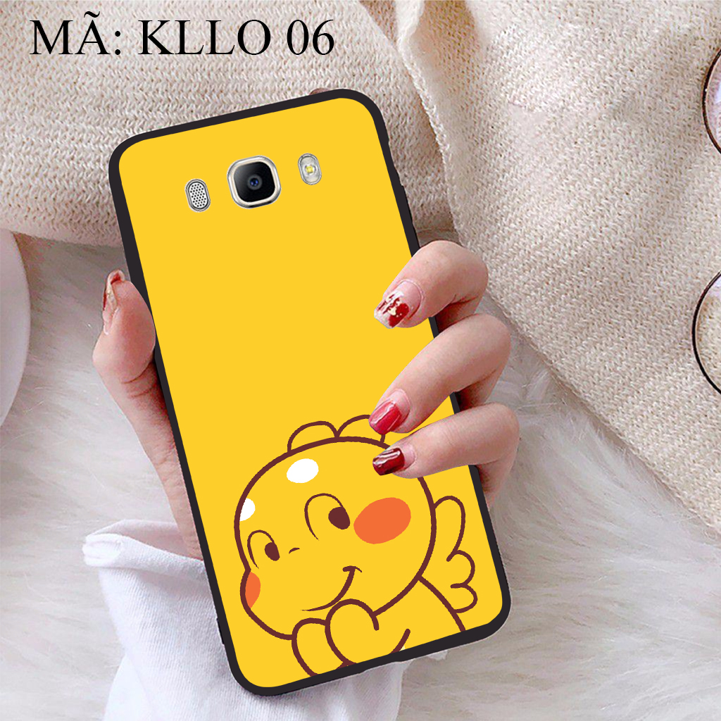 [HCM]Ốp lưng iCase dành cho Samsung Galaxy J7 2016 viền dẻo TPU BST Khủng Long Lai Ong
