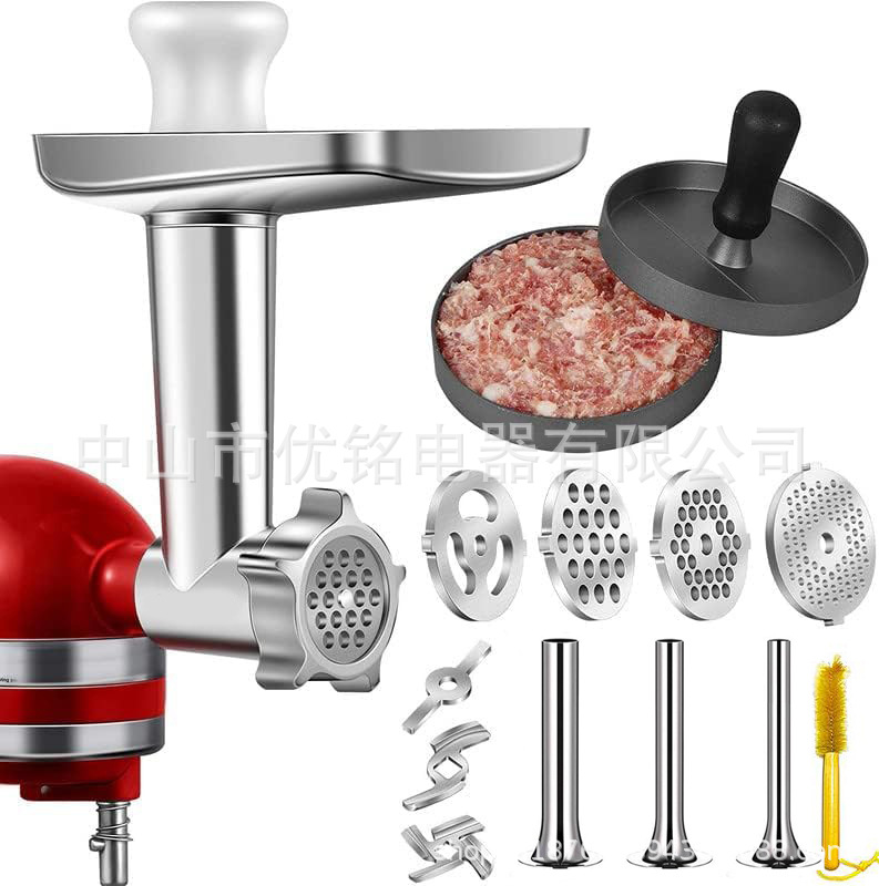 Kitchenaid Phụ Kiện Máy Đầu Bếp Metal Grinder Bộ Bánh Mì Thịt THUỐC XỔ