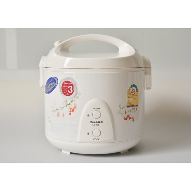 Nồi cơm điện 1.8 lít sharp ks-19et -hàng nhập thái lan
