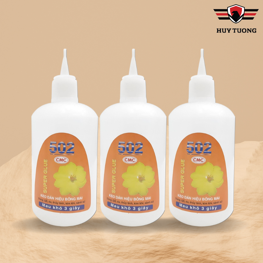 Keo dán sắt, gỗ, nhựa, cao su, dán giày da, ... đa năng 502 loại chai lớn 500ml cao cấp - BetterLife