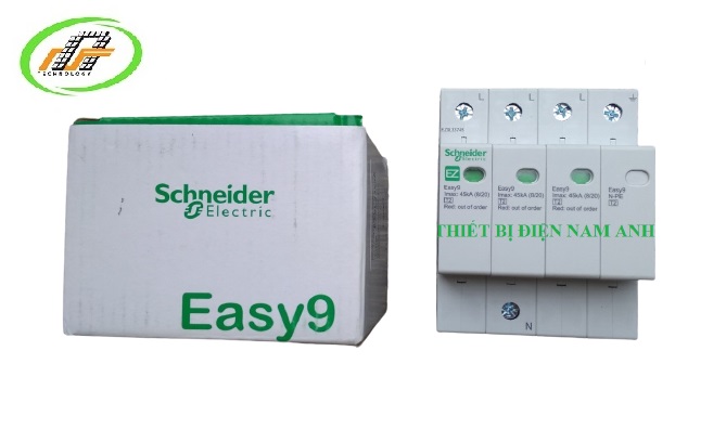 Thiết bị chống sét lan truyền 3P+N Schneider EZ9L33745 3P+N 45kA 400V
