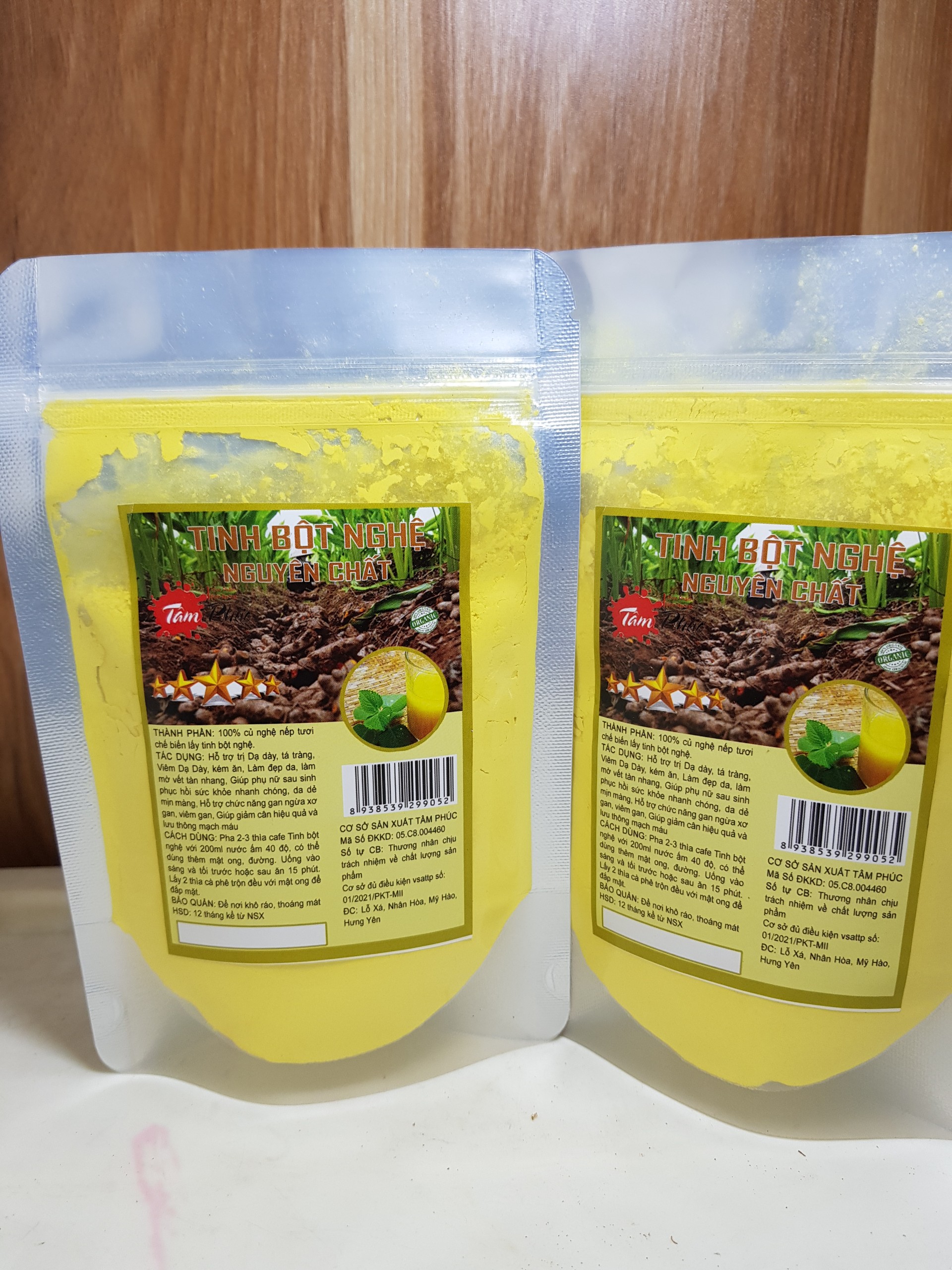 200g Tinh bột nghệ, bột nghệ vàng đắp mặt nguyên chất, bột nghệ uống, đắp mặt nạ nghệ, đẹp dáng đẹp da, trẻ đẹp, chống lão hóa, bột nghệ vàng