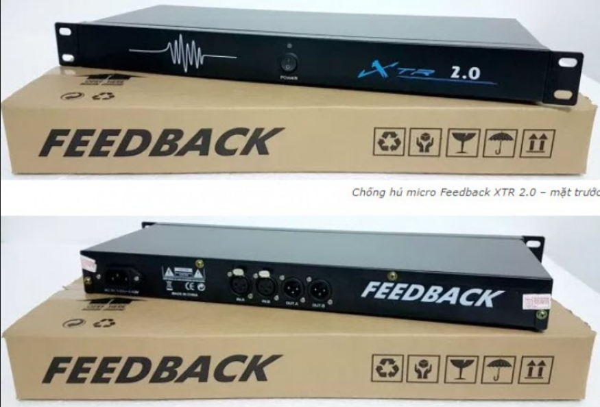 Feedback xtr 2.0 top 1 chống hú micro loại tốt cho dàn nhạc karaoke gia đình được tin dùng, feedback xtr2.0 pro khả năng chống hú mạnh bộ xử lý âm thanh tốt tương thích mọi thiết bị âm thanh. bh 12 tháng.