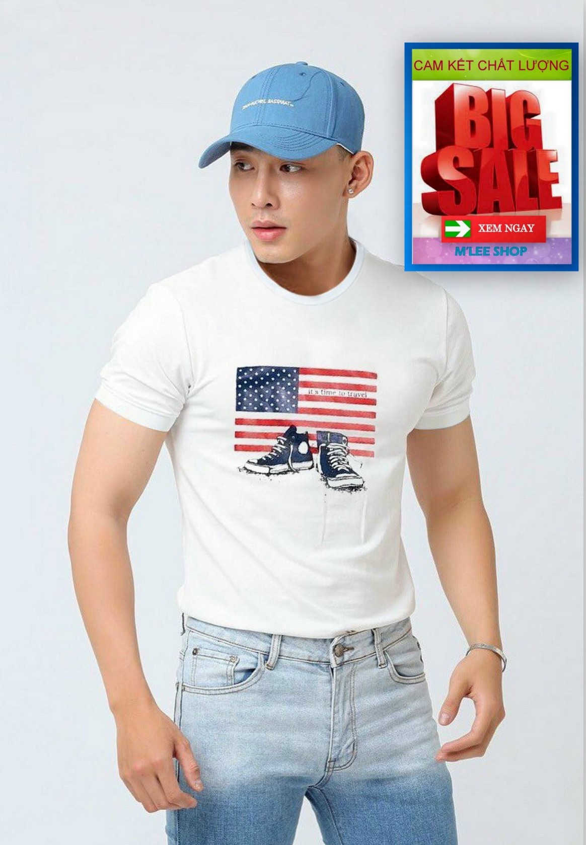 Áo thun nam cao cấp vải cotton hàng xịn chuẩn shop m'lee shop mẫu mới nhất azk522 thiết kế trẻ trung phong cách hàn quốc cá tính năng động thời trang m'lee shop ml1461