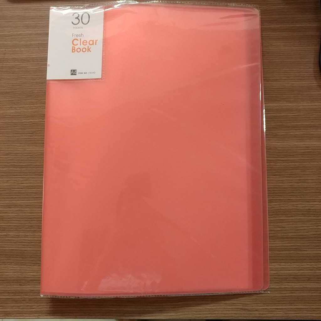Bìa nhựa trong a4 vc 30 lá
