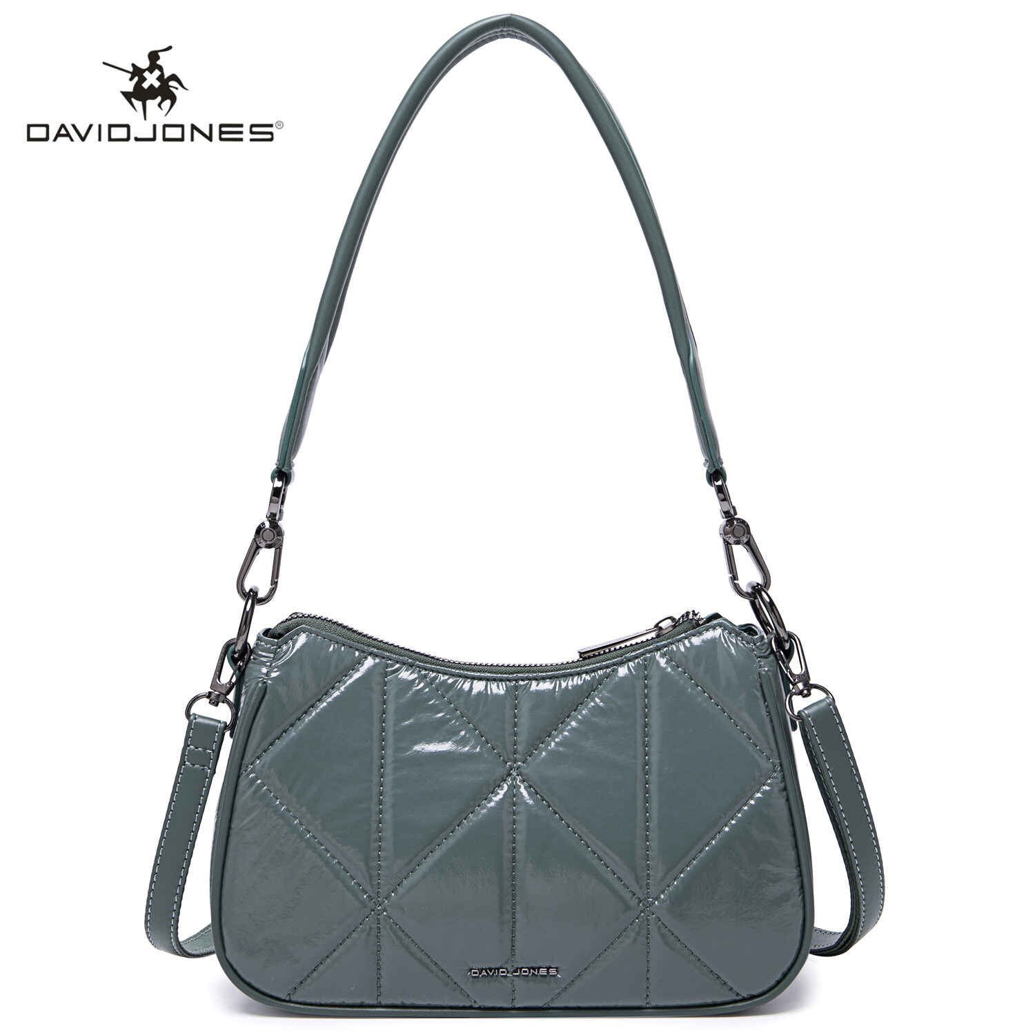 David Jones Paris phụ nữ Vai Túi PU da nữ Crossbody Túi phụ nữ Nhỏ Vai bag818