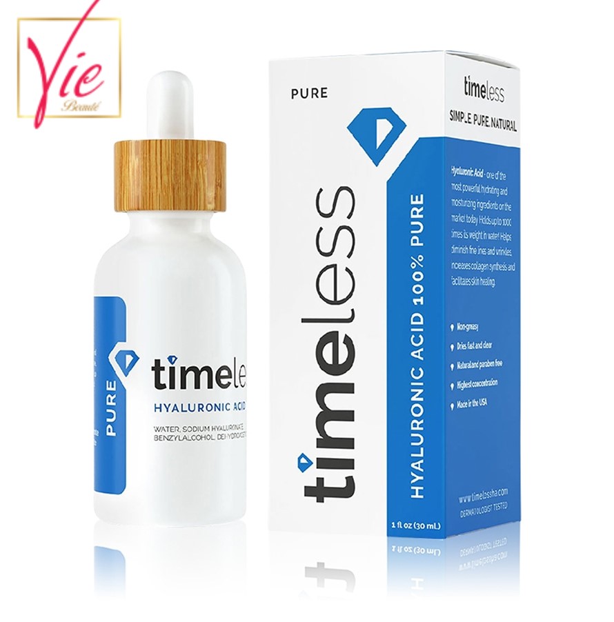 Tinh chất Timeless Hyaluronic Acid - Cấp nước Timeless 30ml