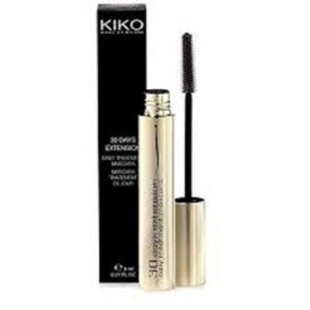 Mascara Kiko 30 Days Lengthening Extension, Black Lash Gro