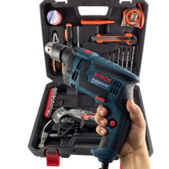 Khoan điện vali đa chức năng GSB 13 RE đầu 13mm nhiều đồ