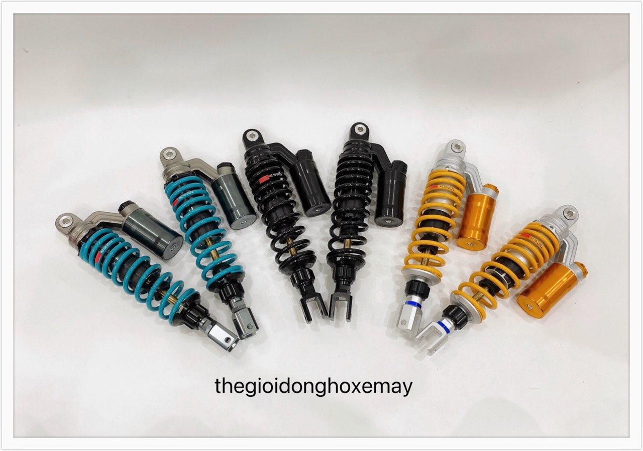 Phuộc ATR Ohlin Bình Dầu AB 320mm Vàng, Xanh, Đen