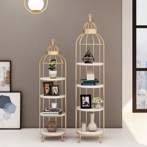 Kệ trang trí lồng chim, kệ decor lồng chim được kiểm hàng
