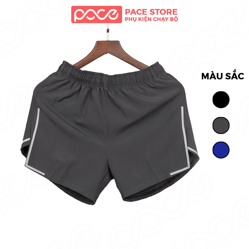 Quần tập gym nam quần đùi tập gym nam PACE Fit thoáng mát siêu bền phản quang thời trang