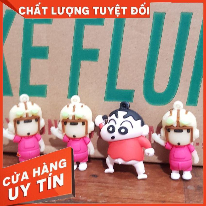 Móc chìa khoá hình nộm, móc khóa đep trang trí cho chìa khoá xe máy