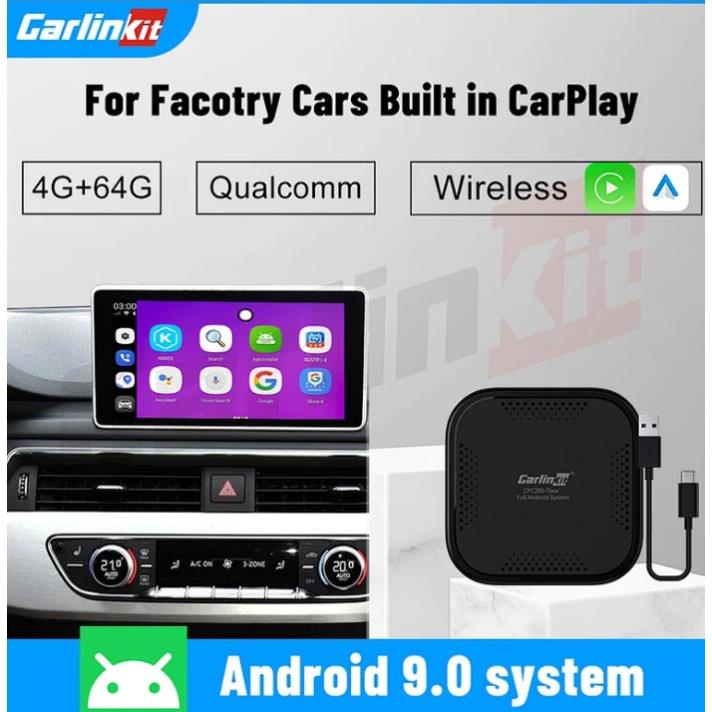 Android Box cho màn hình zin trên ô tô có Carplay - Hàng chính hãng Carlin Kit