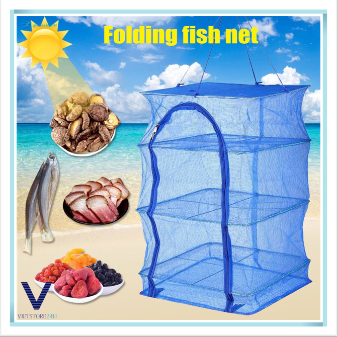 LỒNG LƯỚI PHƠI KHÔ THỰC PHẨM 35 X 65 CM