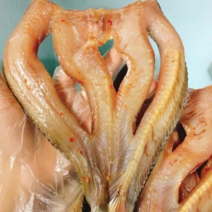 500gr khô cá lóc làm nhà gốc châu đốc .