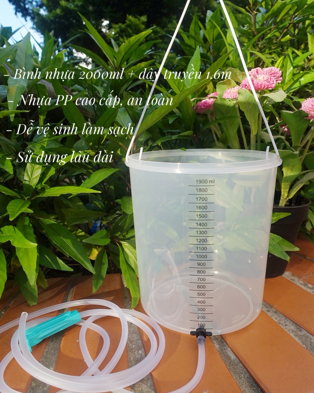 Bộ bình Coffee enema, Enema, Thải độc cà phê, Thải độc đại tràng, Túi súc ruột