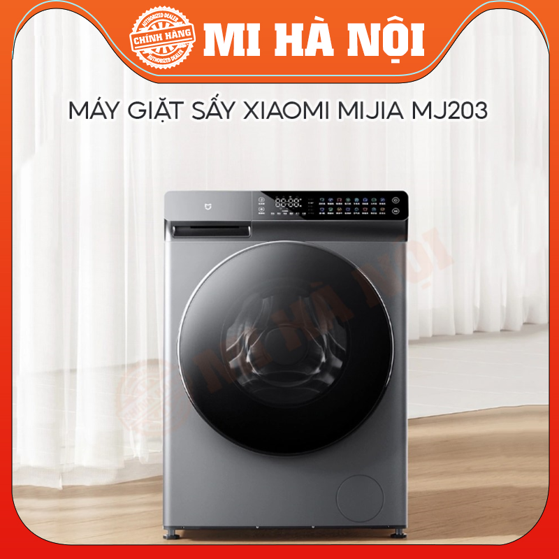 Máy giặt sấy cửa trước Xiaomi Mijia MJ203 -Tự động cân chỉnh nước giặt