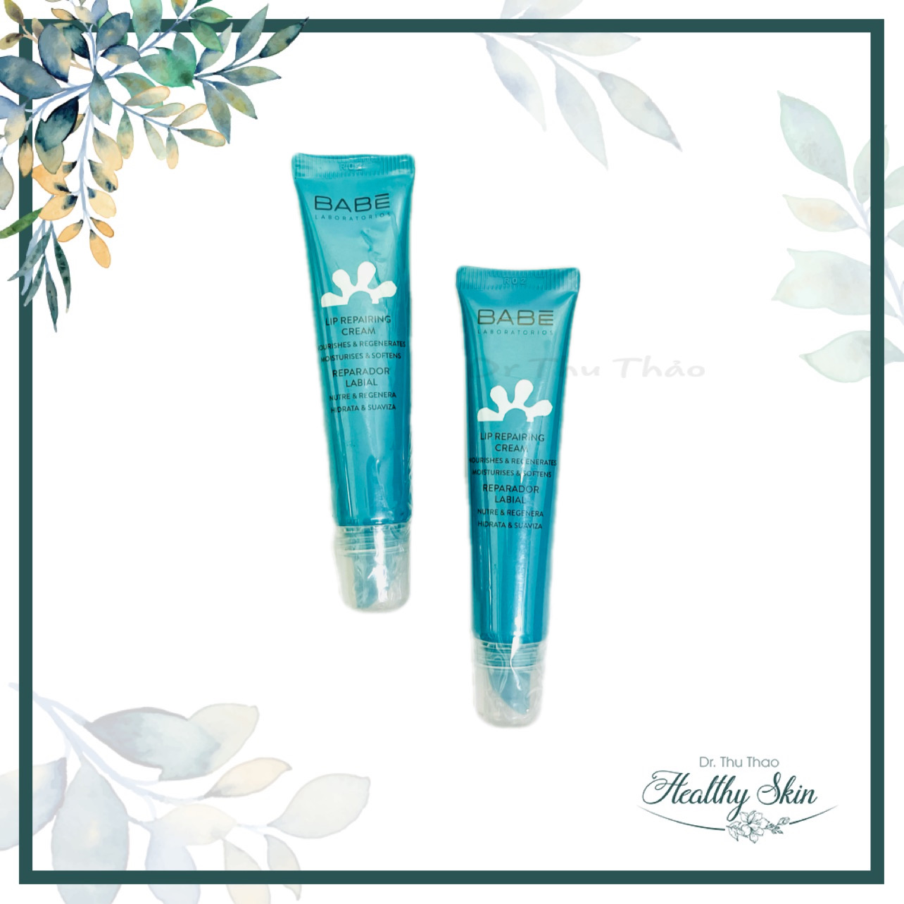 Son dưỡng môi phục hồi babe lip repairing cream