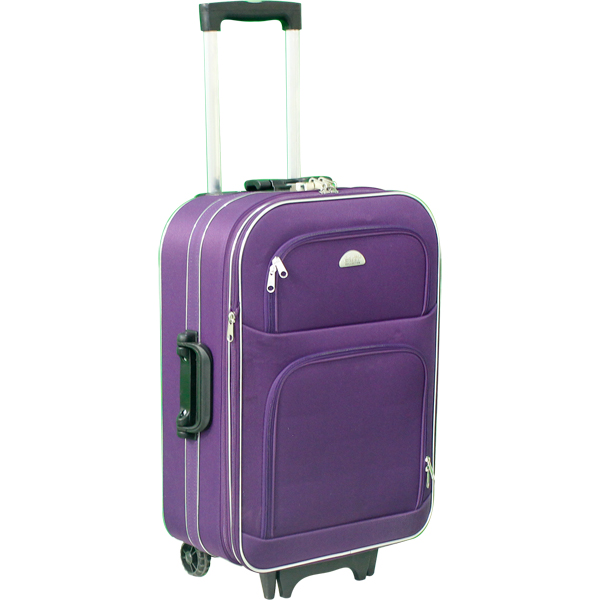 Vali kéo du lịch bi&ti màu tím có nắp - 22 inch