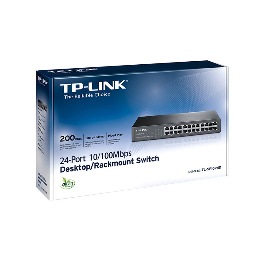 Switch tp-link tl-sf1024d 24 port 10/100mbps