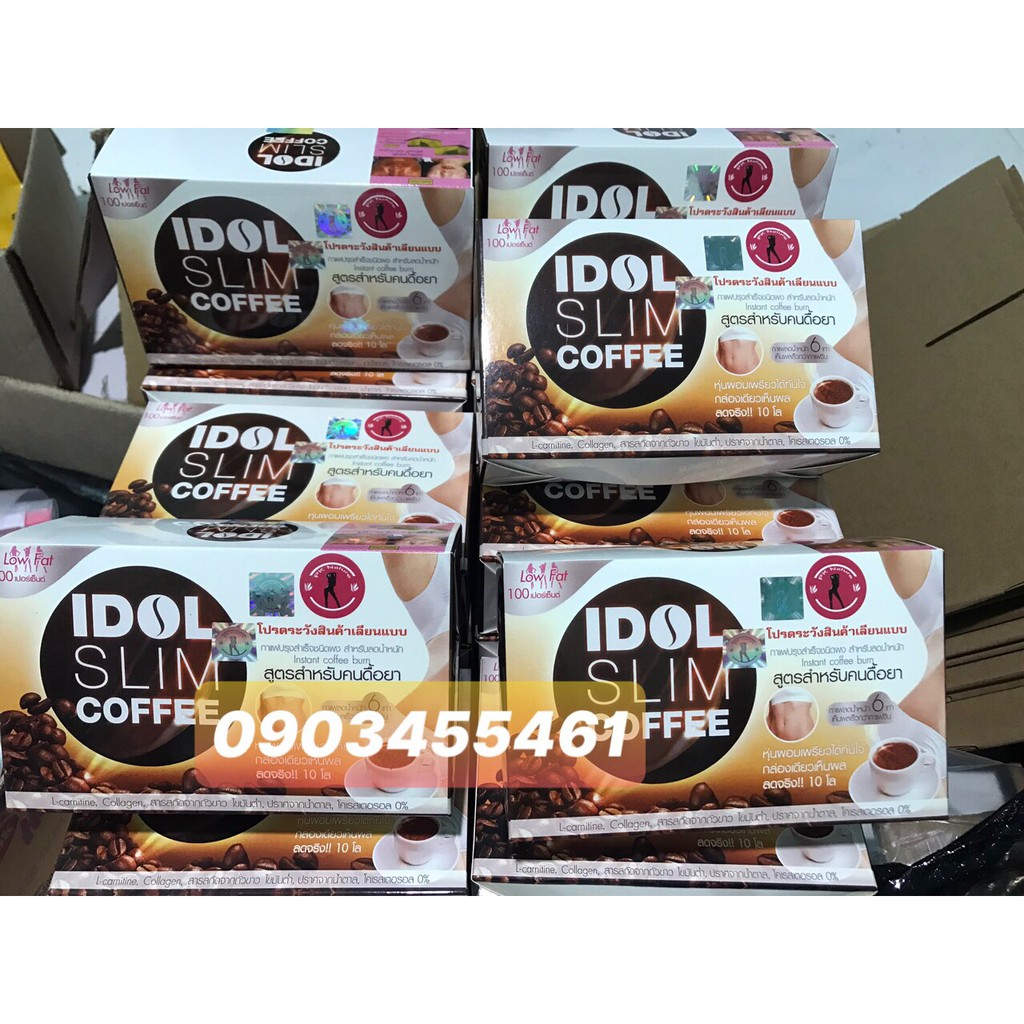 Combo 3 hộp giảm cân cấp tốc idol slim chuẩn mẫu cũ