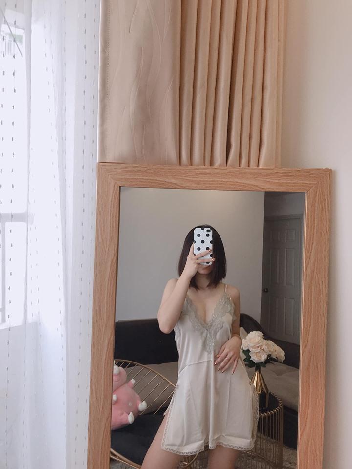 - váy ngủ nữ ren sexy - đầm ngủ sexy - váy ngủ khêu gợi phối ren cao cấp