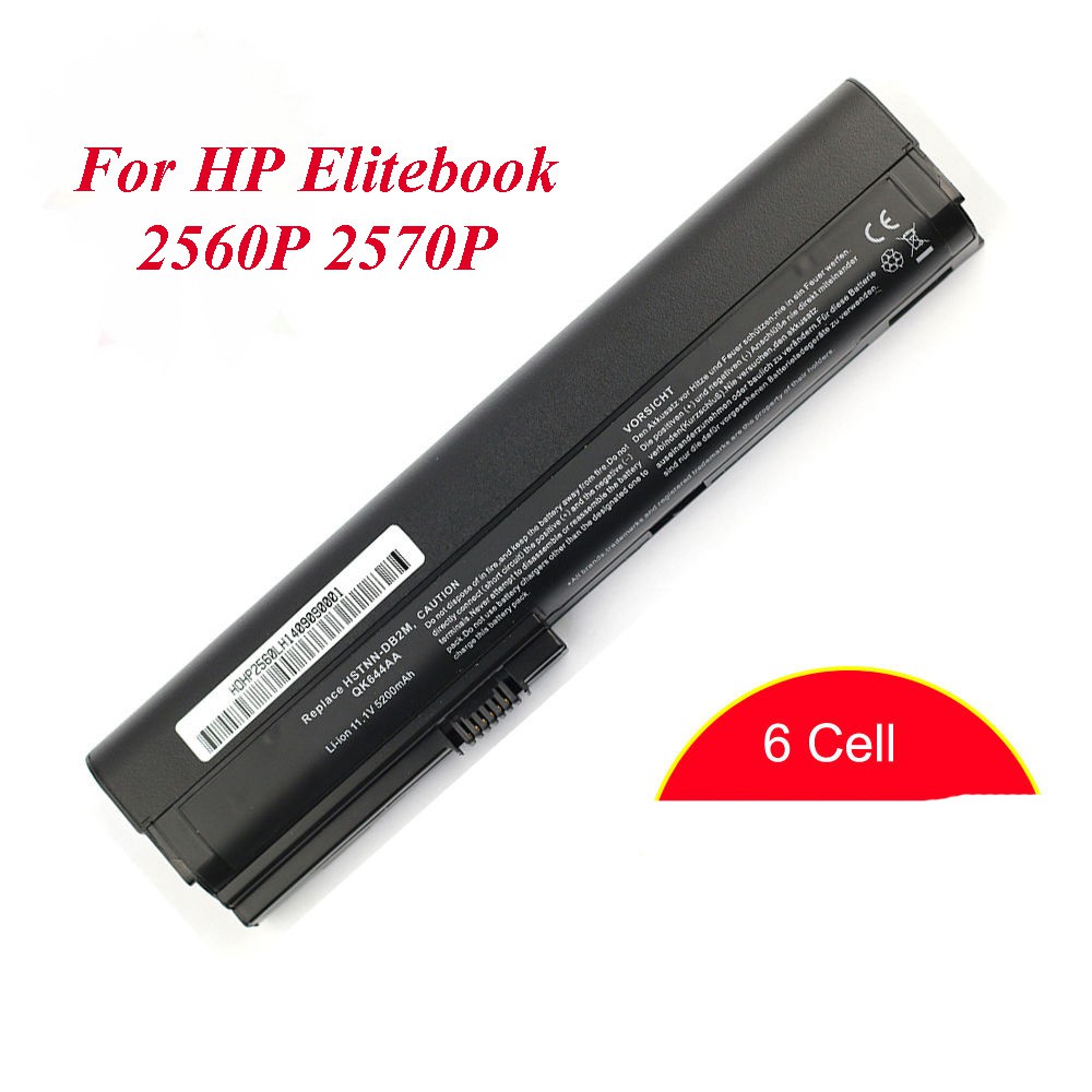 💥 Pin laptop HP EliteBook 2560p 2570p - 6 Cell - Loại 1