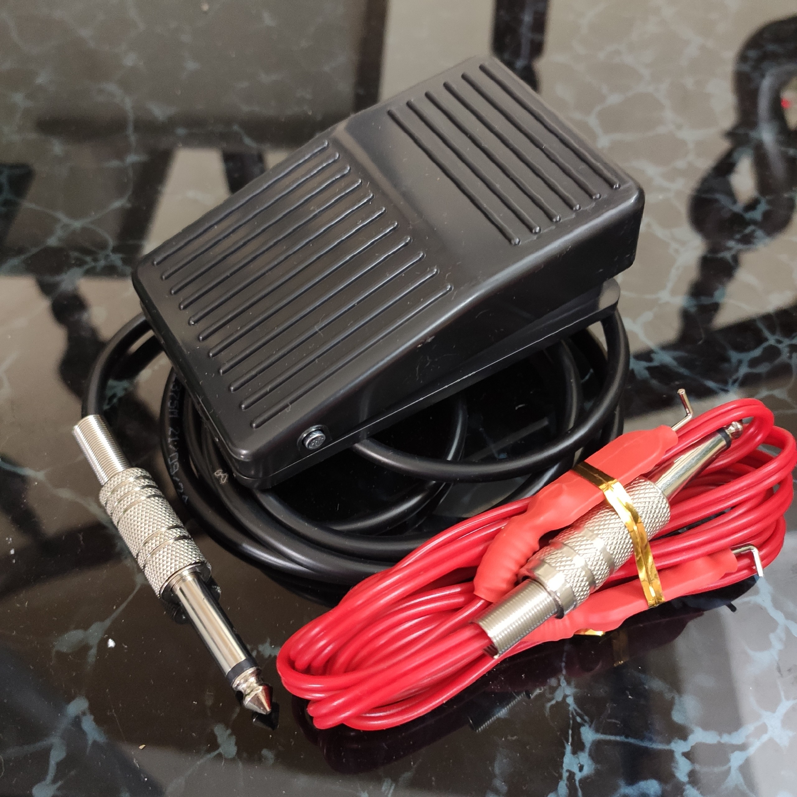 Cặp bàn đạp + dây móc coil máy xăm loại tốt