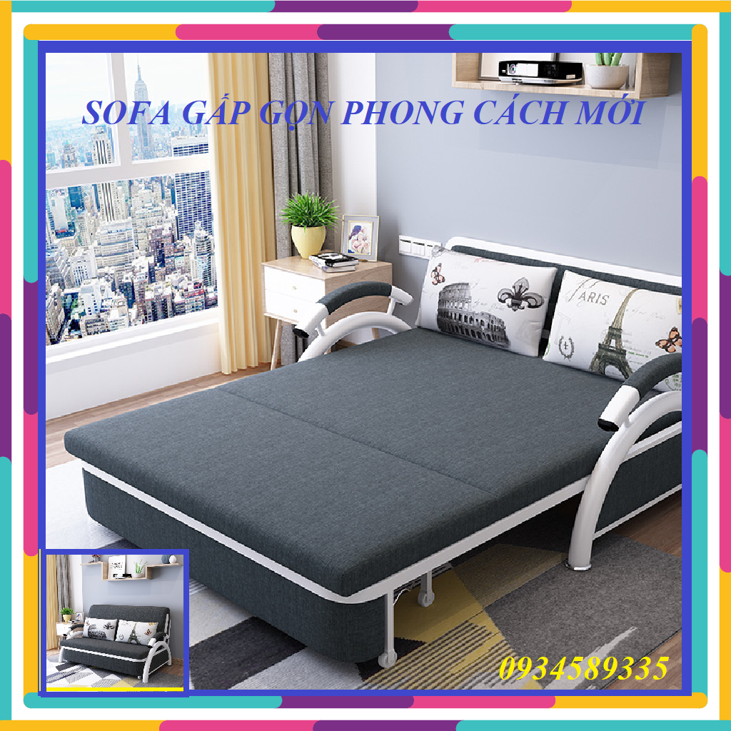 Sofa giường thông minh , giường sofa hàn quốc ghế sofa đa năng, sofa gấp gọn , kích thước 1m58 x 1m9