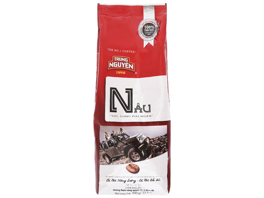 Cà phê rang xay trung nguyên - cà phê nâu