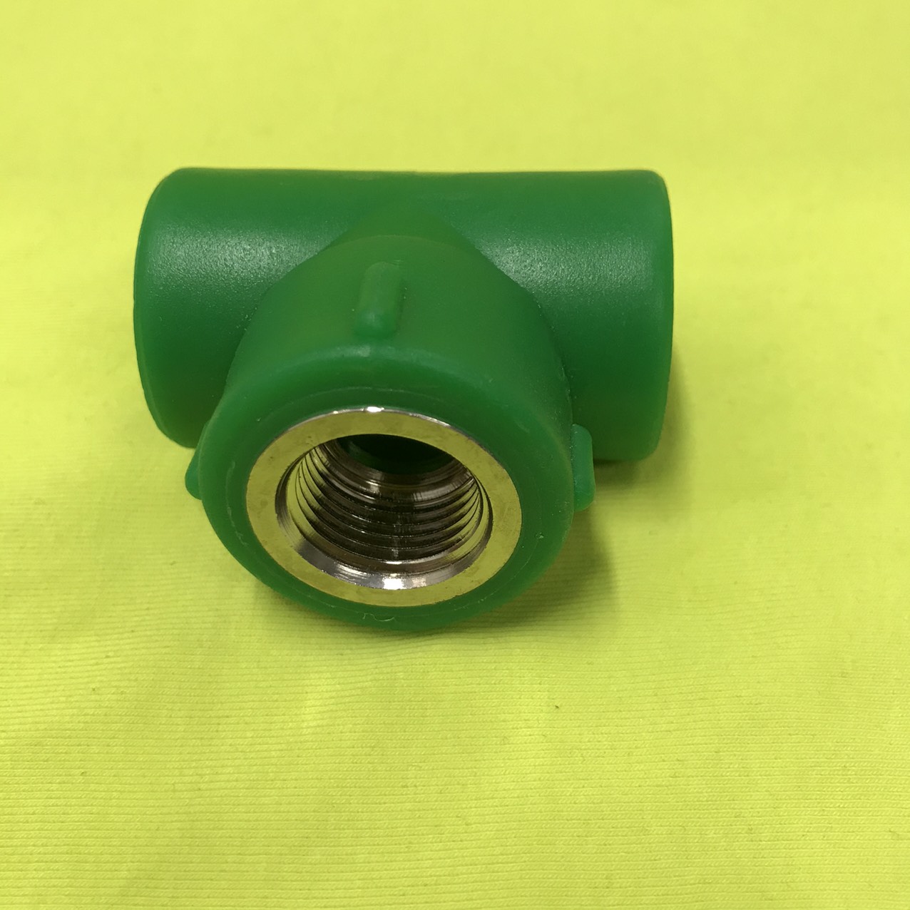 Tê ren trong 25x1/2 - xanh - phụ kiện ống nước nóng ppr