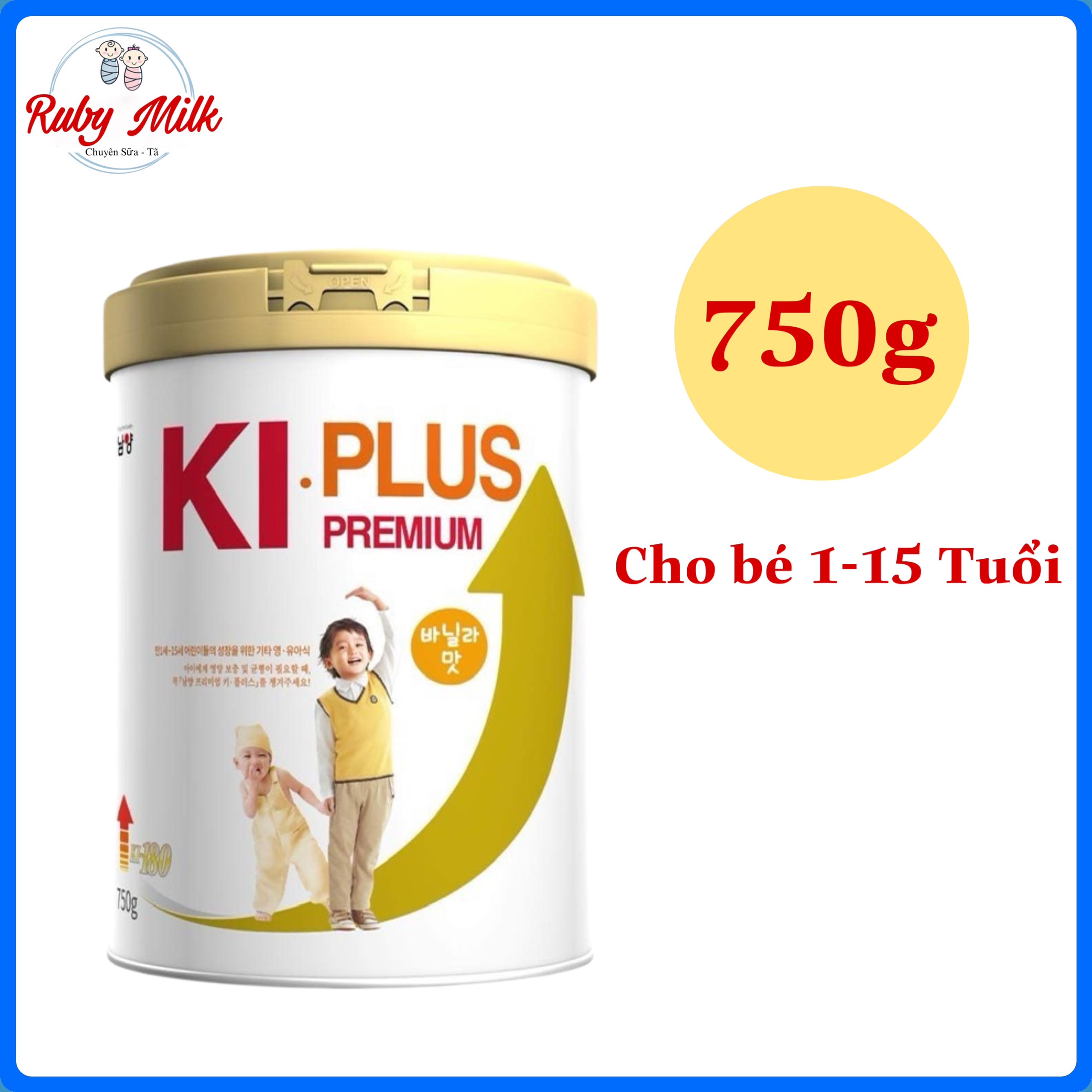 [Date 3.2026] Sữa Bột Triển Chiều Cao Ki Plus Namyang Lon 750g