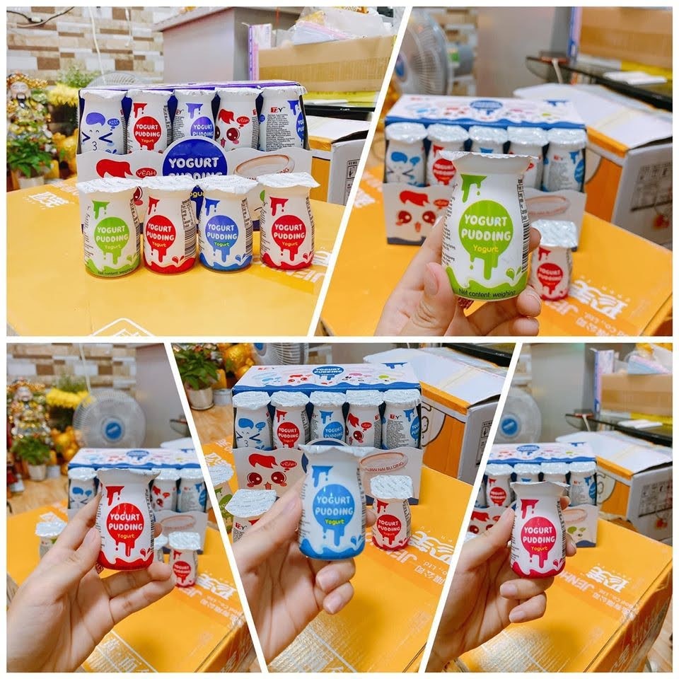 [ Sẵn hàng ] Combo 20 HỘP THẠCH SỮA CHUA PUDDING