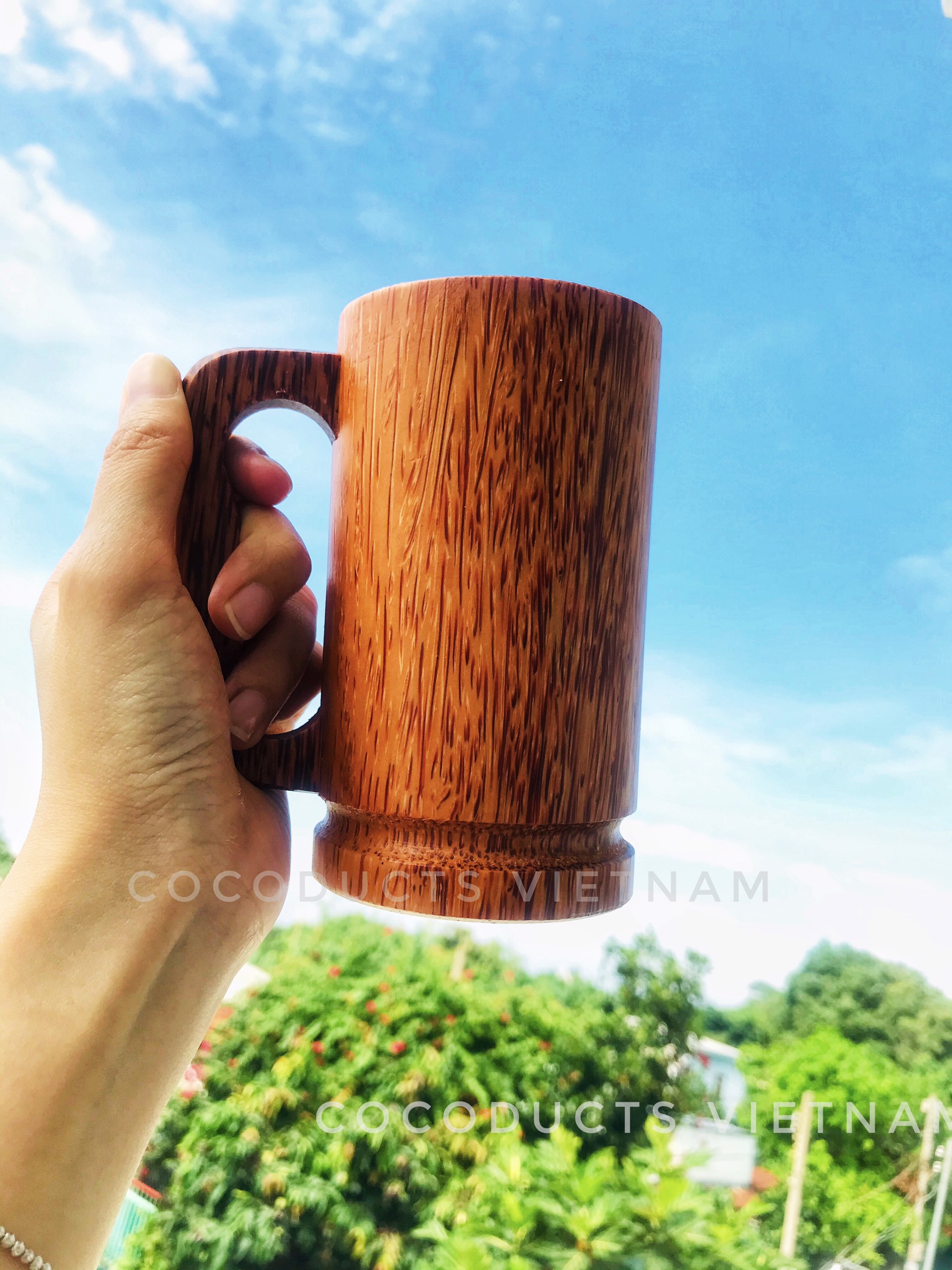 Ly uống nước gỗ dừa