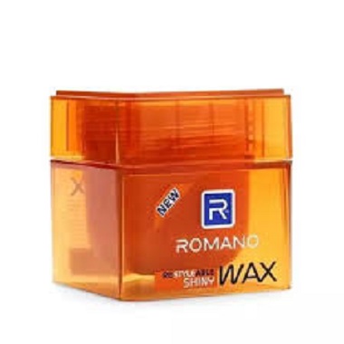 [HCM]Wax vuốt tóc Romano Giữ nếp cứng bóng mượt 68g (cam)