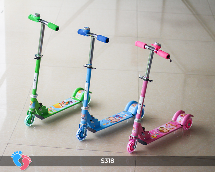 Xe trượt Scooter 3 bánh cho bé Broller BABY PLAZA S318