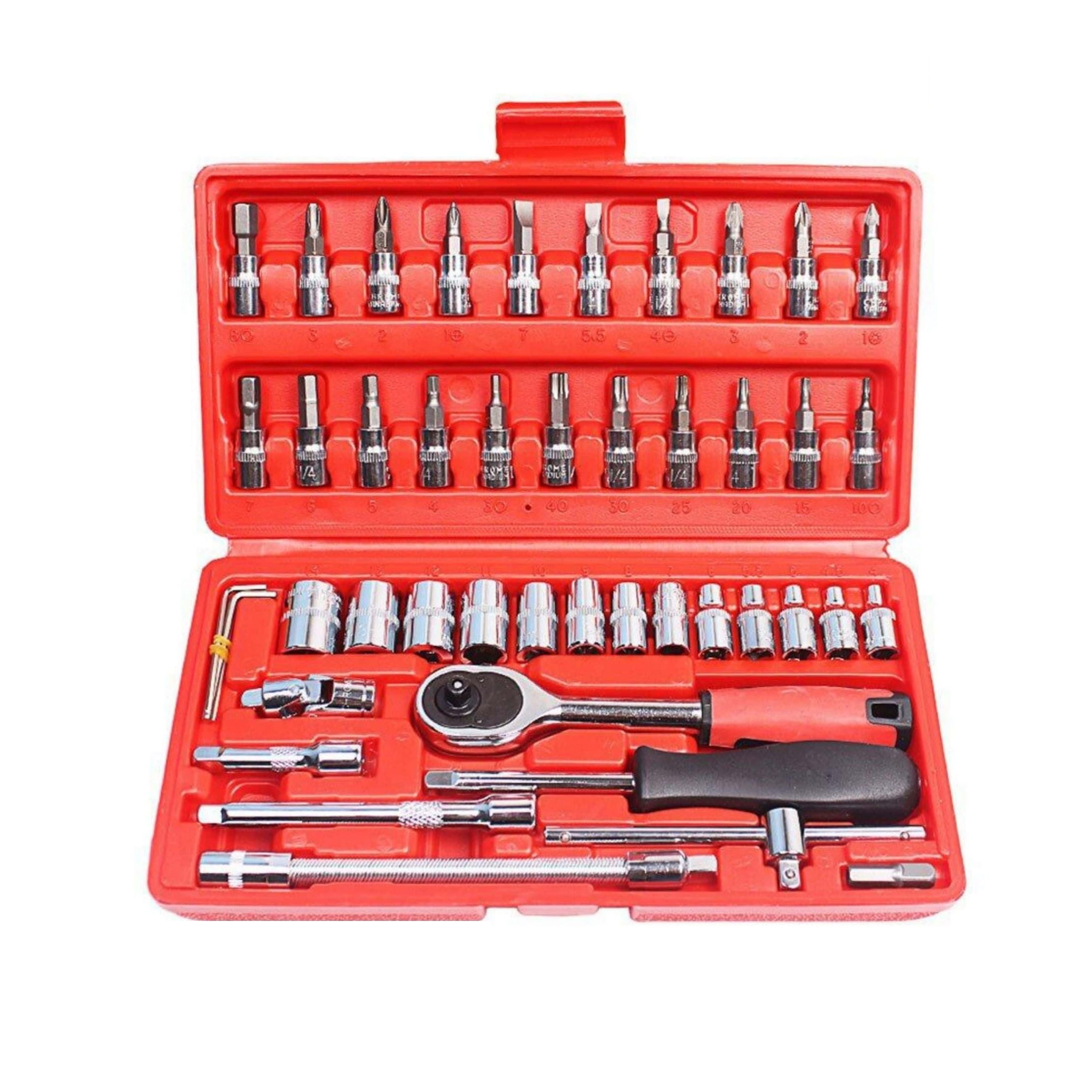 Bộ dụng cụ mở ốc, vít sửa chữa đa năng 46 chi tiết – hàng chính hãng