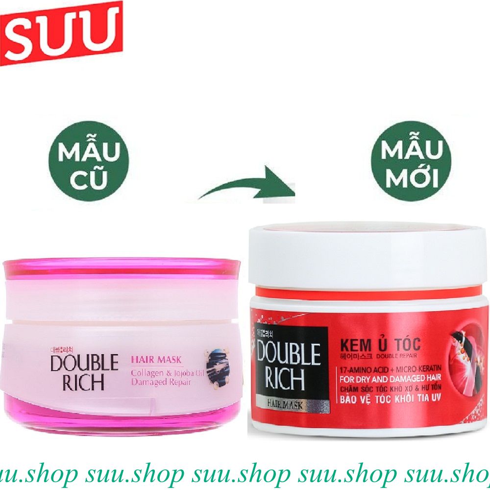 Kem ủ tóc 150g double rich làm giảm khô sơ, hư tổn tóc