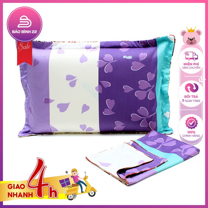 Áo gối cotton Thắng Lợi dày mịn mát đủ size Bảo Bình 22 - vỏ gối cotton thắng lợi - vỏ gối ôm - vỏ gối nằm