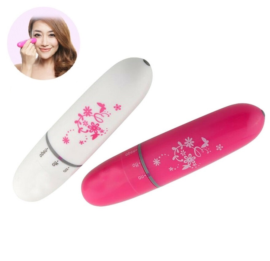 (Quà Tặng 1 SP Ngẫu Nhiên) Massage mắt mini cầm tay 208 + Pin AA - Electric Mini Vibrations Pouch Eye Massage Pen (Bút Massage mini cầm tay, máy mát xa mắt mini)