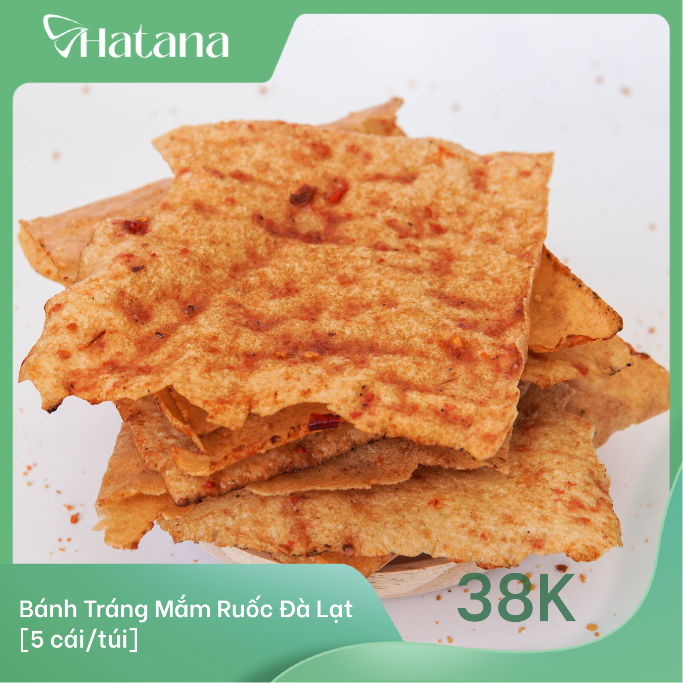 Bánh tráng mắm ruốc đà lạt