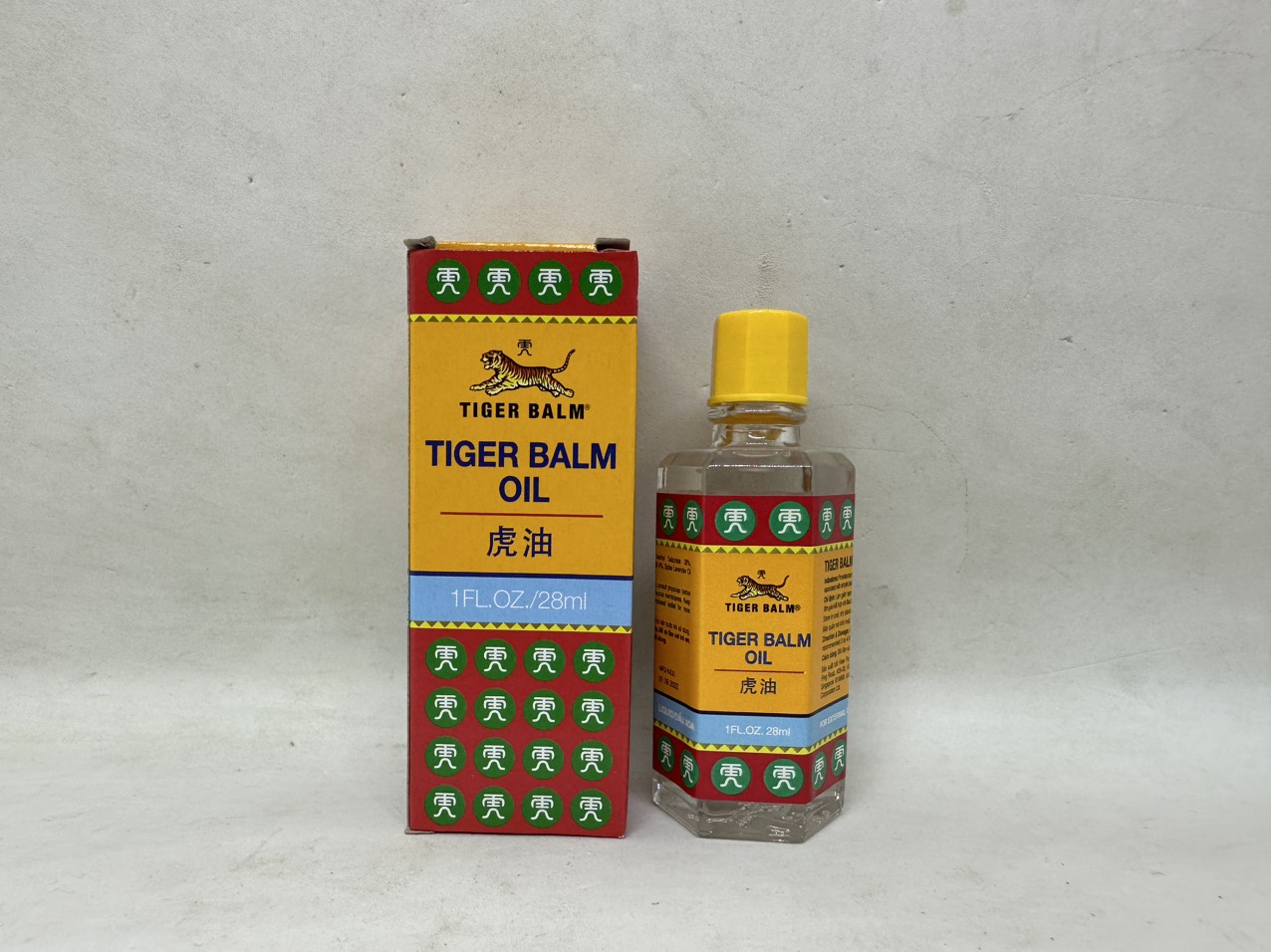 Dầu massage xoa bóp tiger balm oil hàng nhập khẩu singapore 28ml