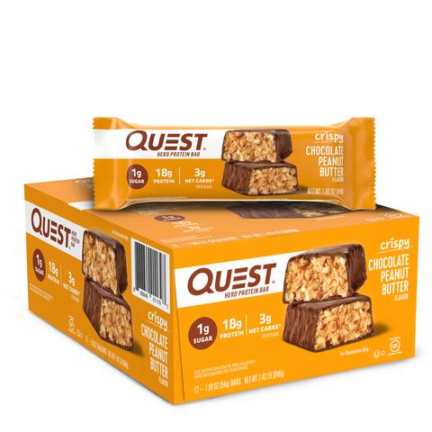 Bánh Protein Bar Quest bán chạy nhât Amazon - Hero Bar không đường