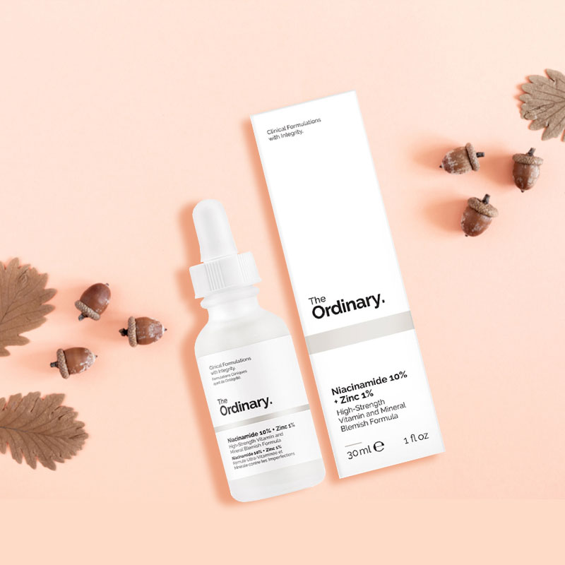 Serum trắng da, giảm mụn thâm The Ordinary Niacinamide 10% + Zinc 1%