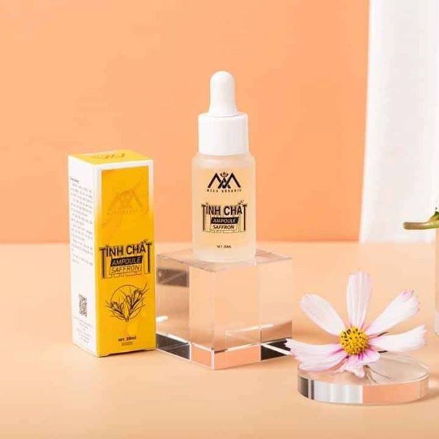 Serum collagen cá hồi - tinh chất ampoule saffron collagen meea organic