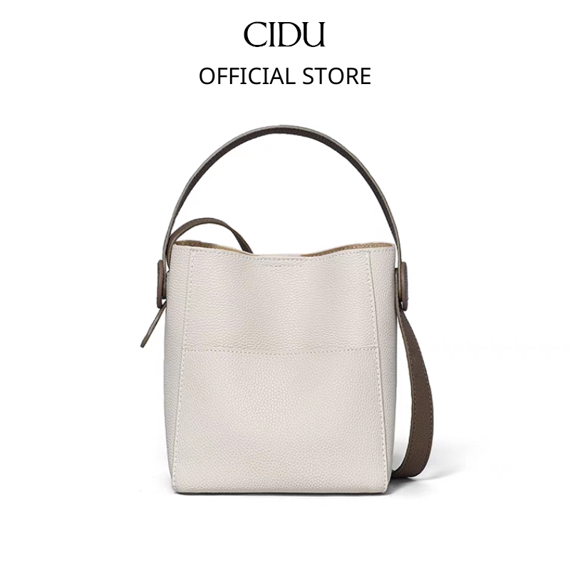 Cidu CD74 fashion cowhide leather handbags with shoulder bag
