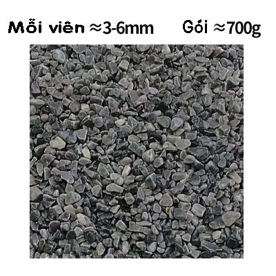 Đá sỏi tự nhiên cảnh quan trang trí bể cá