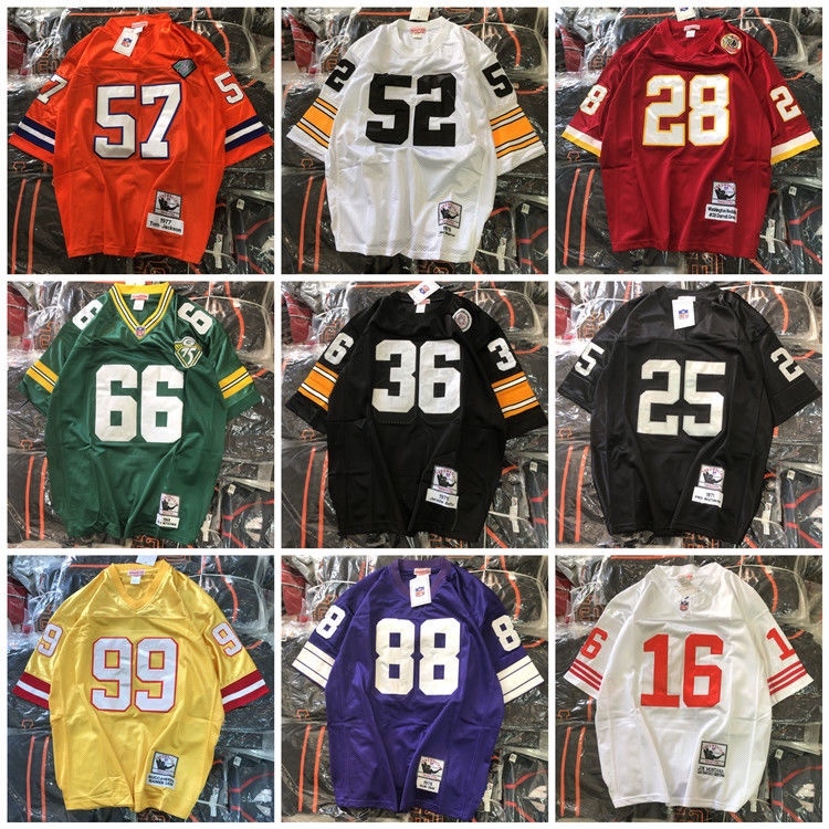 Top-quality NFL Jersey Rugby American Football Vintage Street Harajuku